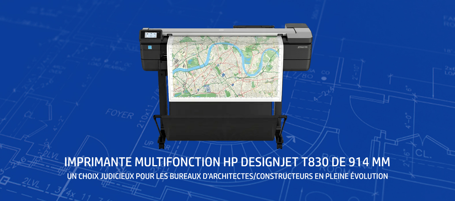 HP DESIGNJET T830 DE 914 MM